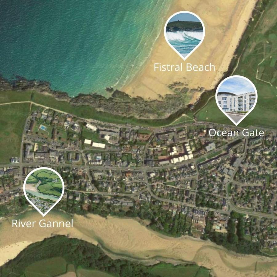 Ocean Gate 24 Villa Newquay  Luaran gambar
